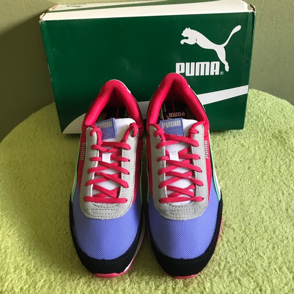 NIB Puma Future Rider Womens Multicolored Sneaker’s - Picture 5 of 10